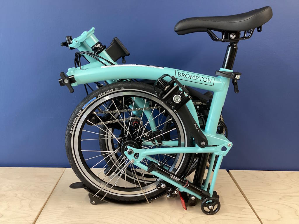 Brompton 2025 C Line Mk6 (12-speed) High Turkish Green
