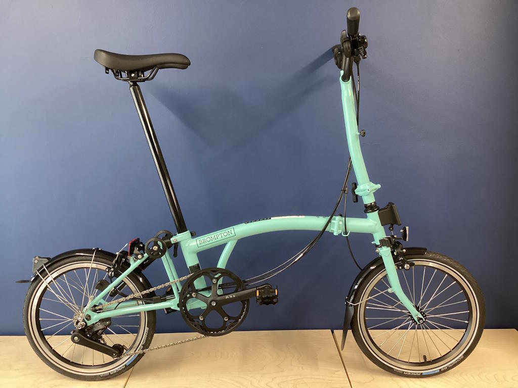 Brompton 2025 C Line Mk6 (12-speed) High Turkish Green