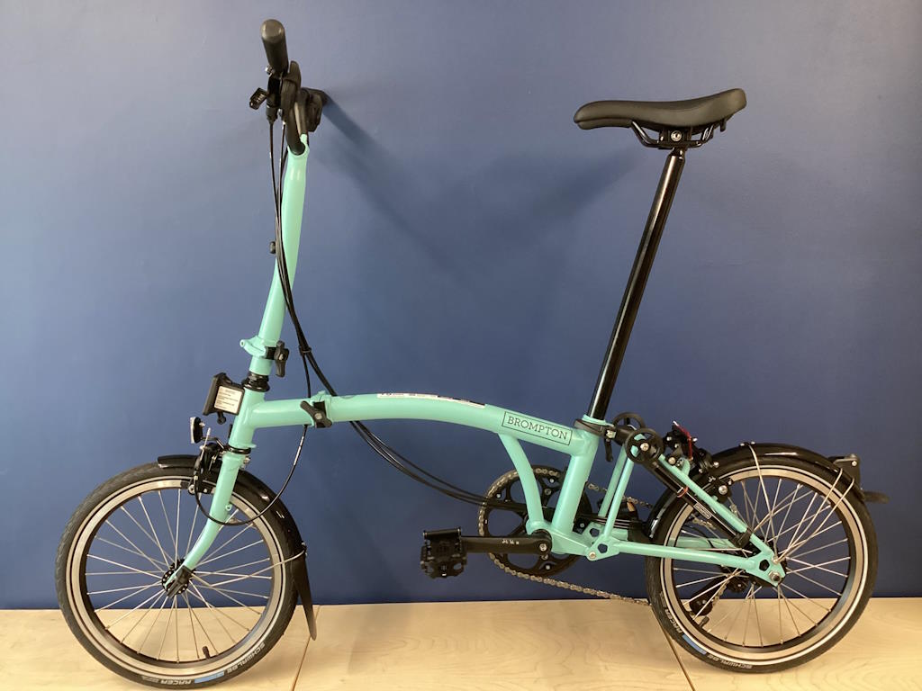 Brompton 2025 C Line Mk6 (12-speed) High Turkish Green