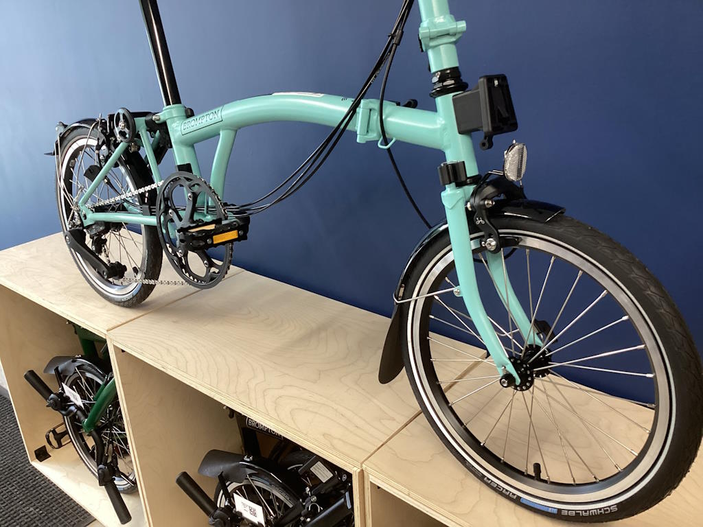 Brompton 2025 C Line Mk6 (12-speed) High Turkish Green