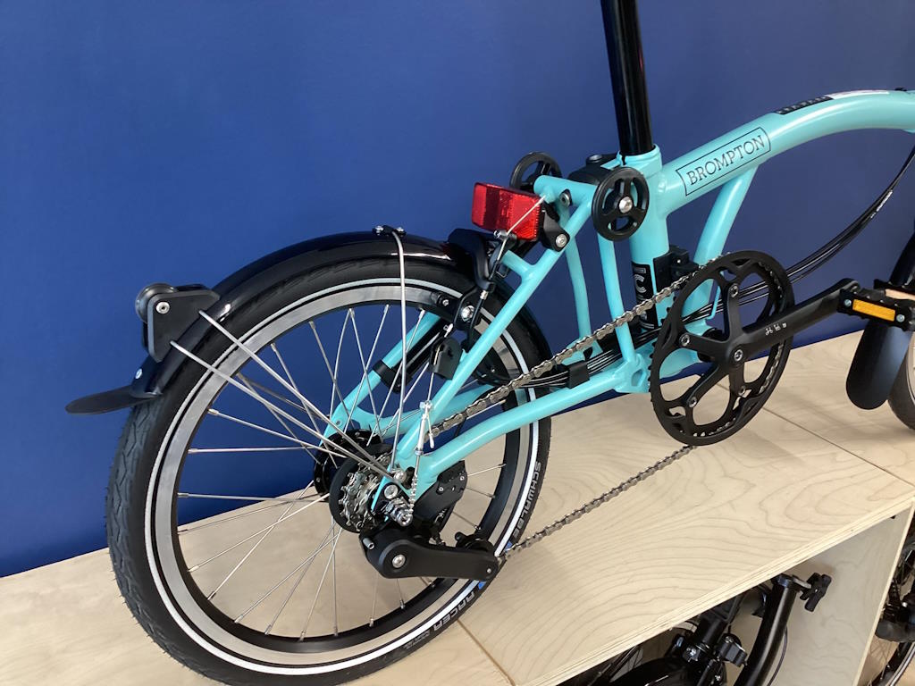 Brompton 2025 C Line Mk6 (12-speed) High Turkish Green