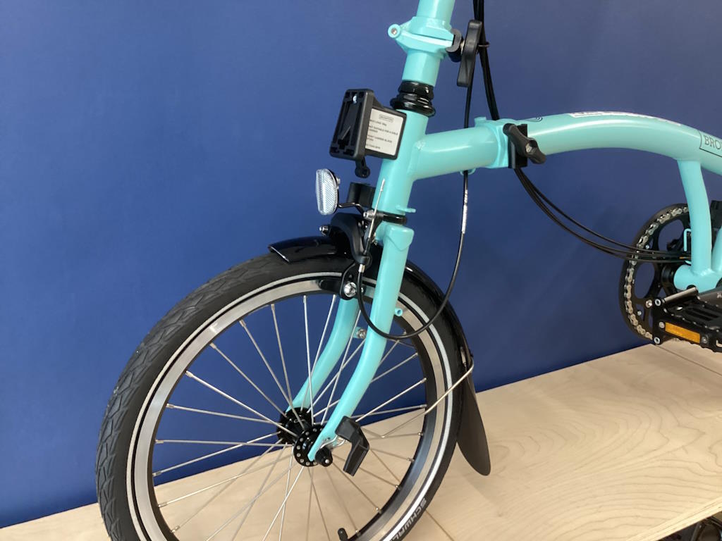 Brompton 2025 C Line Mk6 (12-speed) High Turkish Green