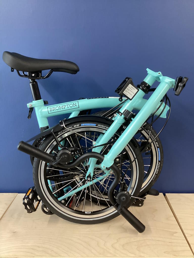 Brompton 2025 C Line Mk6 (12-speed) High Turkish Green
