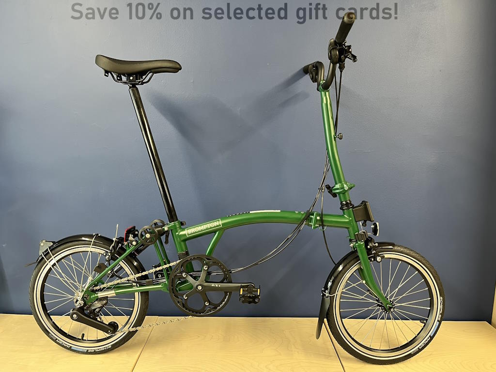 Brompton C Line Mk6 (12-speed) High Racing Green