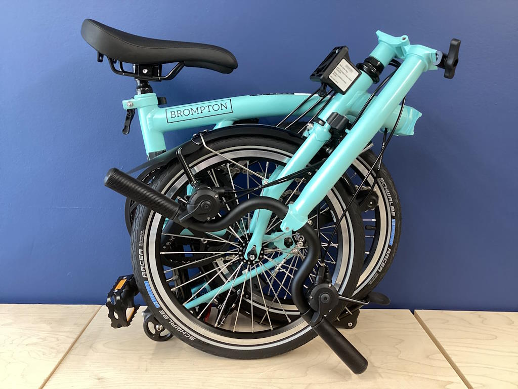 Brompton 2025 C Line Mk6 (12-speed) High Turkish Green