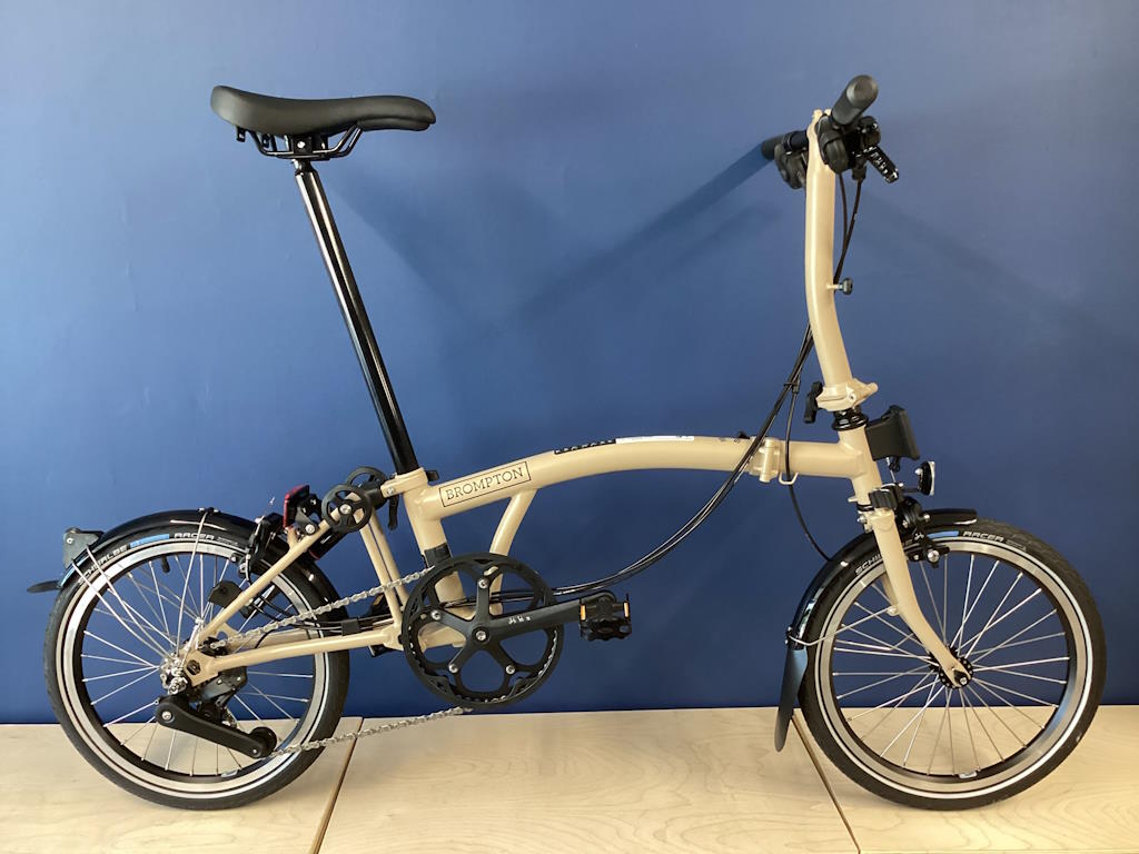Brompton C Line Mk6 (12-speed) Low Dune Sand