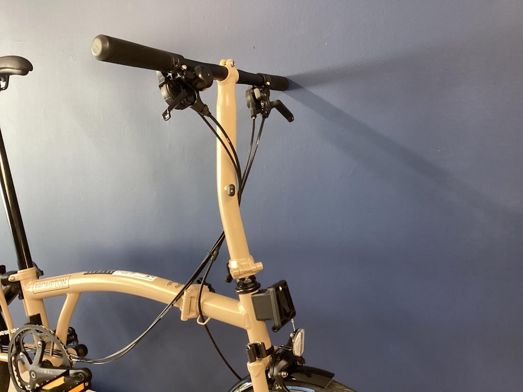 Brompton C Line Mk6 (12-speed) Low Dune Sand