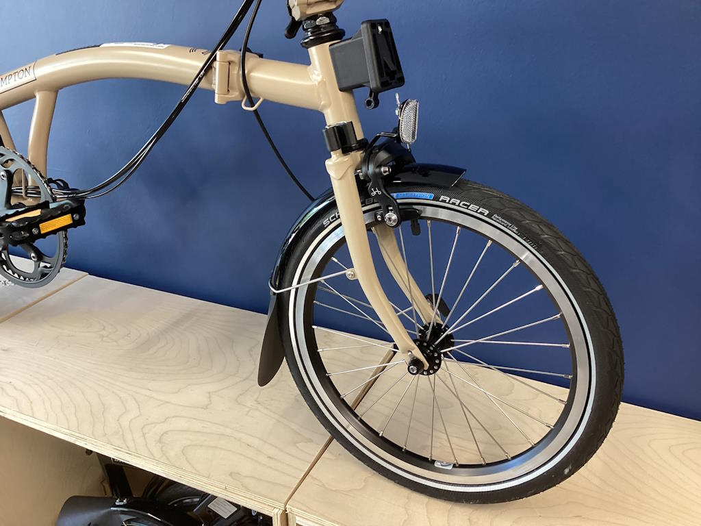 Brompton C Line Mk6 (12-speed) Low Dune Sand