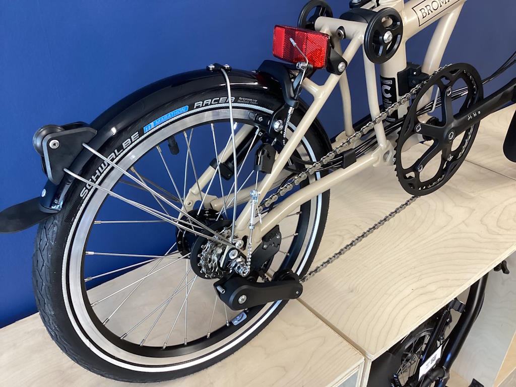 Brompton C Line Mk6 (12-speed) Low Dune Sand