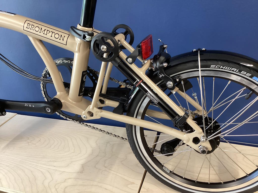 Brompton C Line Mk6 (12-speed) Low Dune Sand