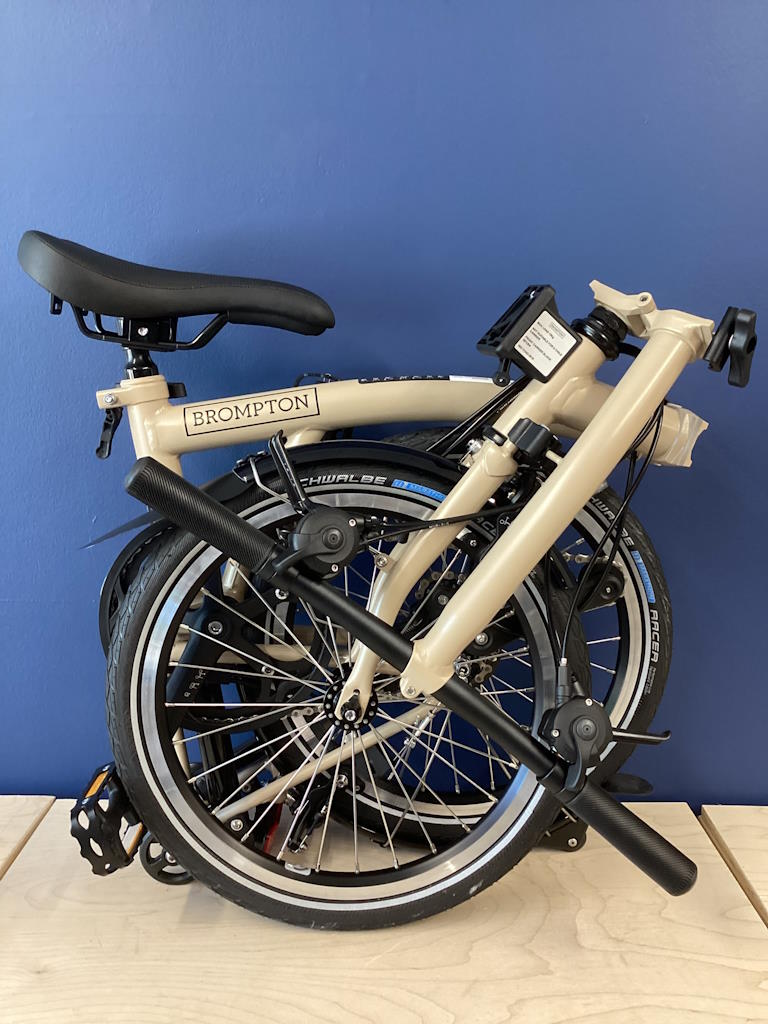Brompton C Line Mk6 (12-speed) Low Dune Sand