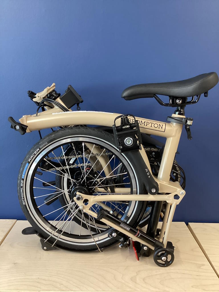 Brompton C Line Mk6 (12-speed) Low Dune Sand