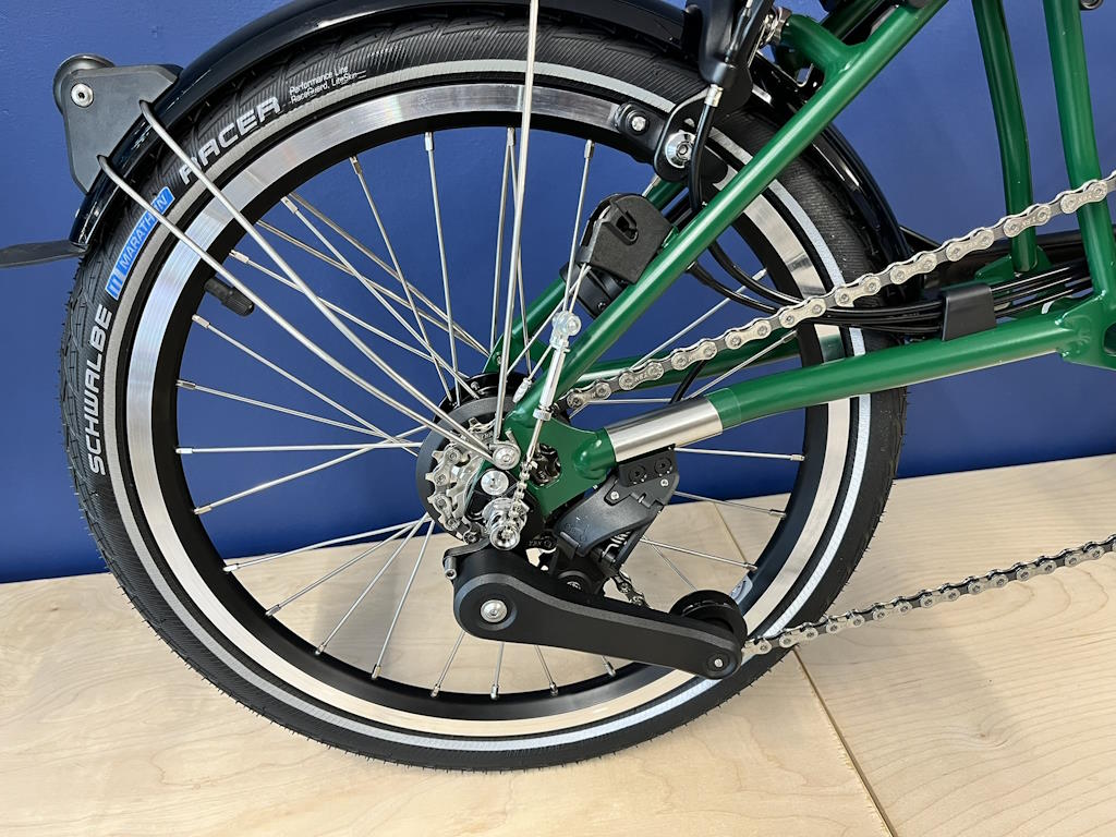 Brompton C Line Mk6 (12-speed) Mid Racing Green