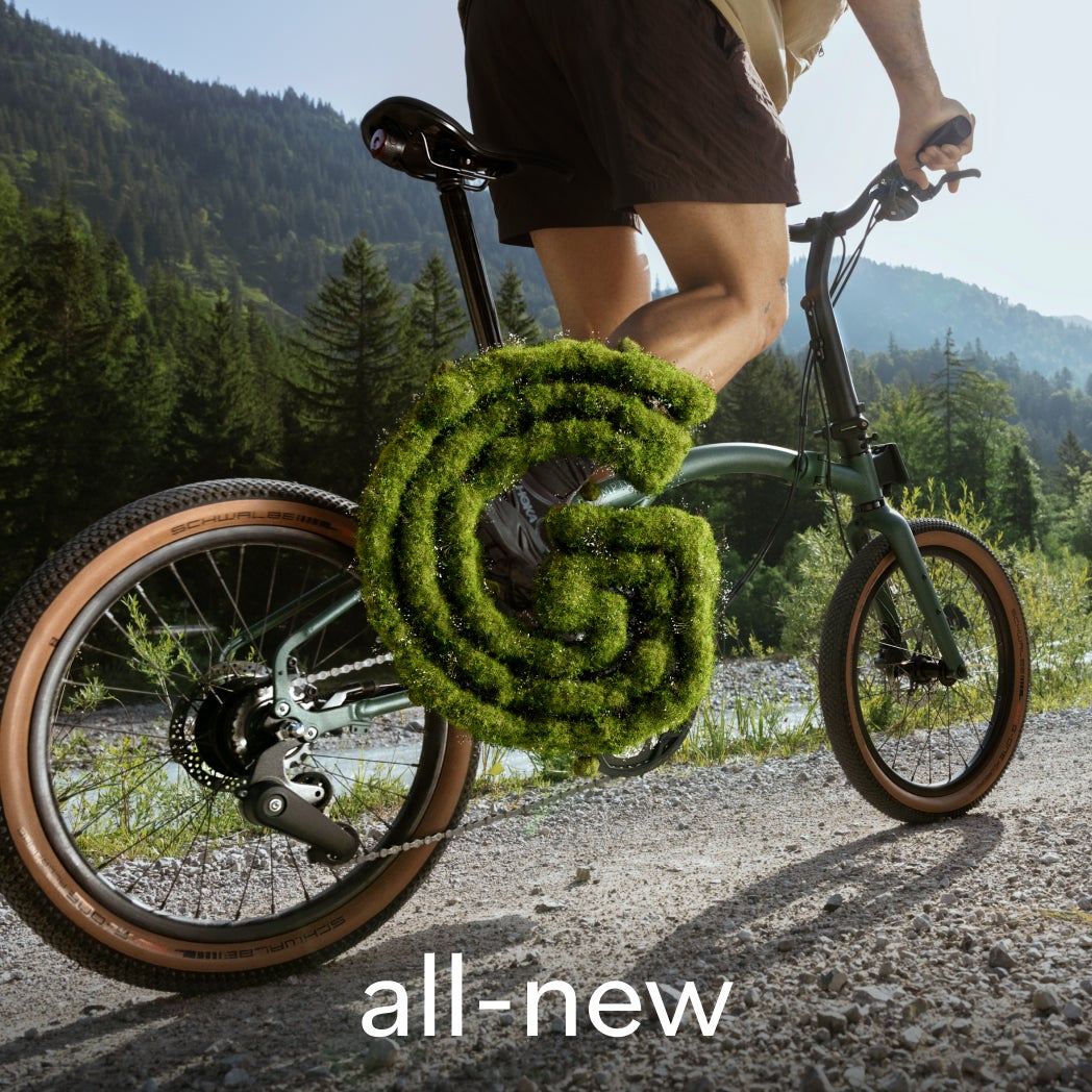 Brompton G Line with Roller Frame Forest Green