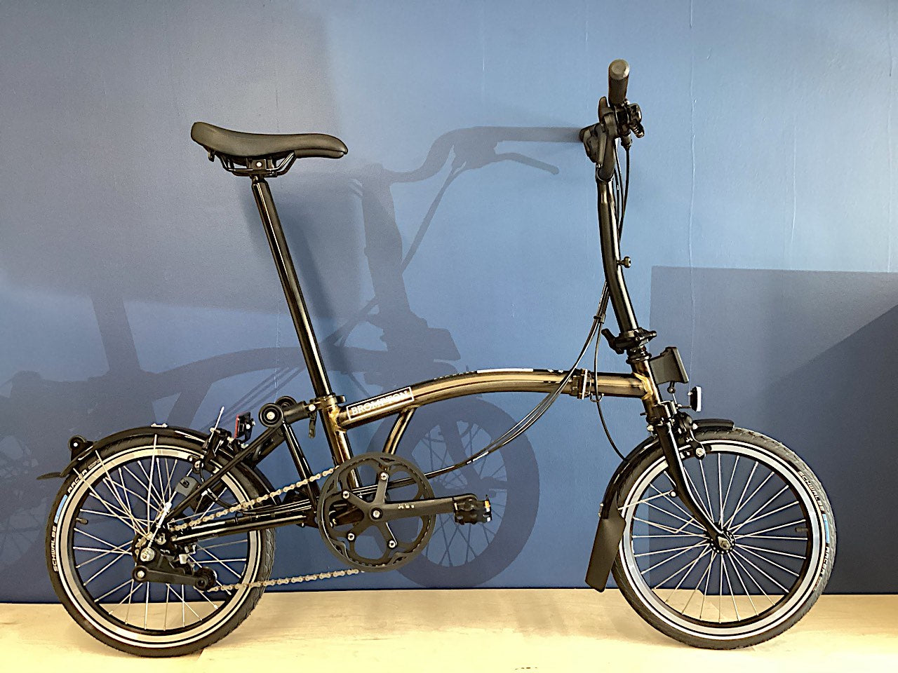 Brompton C Line Explore Mid Black Lacquer