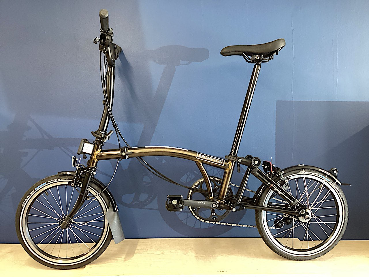 Brompton C Line Explore Mid Black Lacquer