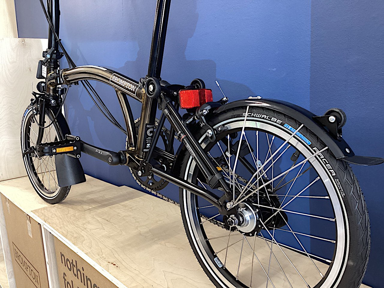 Brompton C Line Explore Mid Black Lacquer
