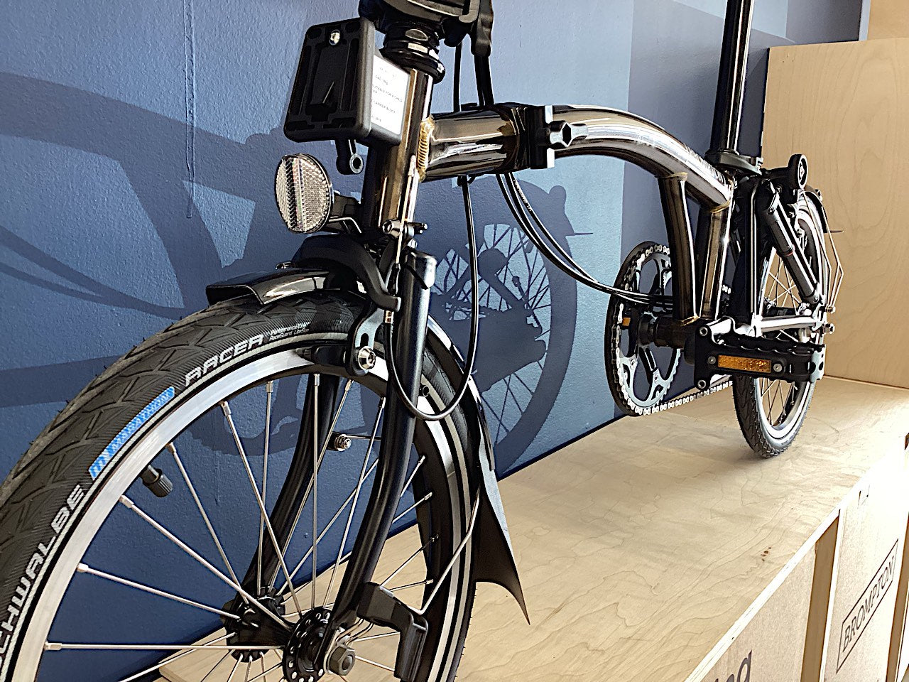 Brompton C Line Explore Mid Black Lacquer
