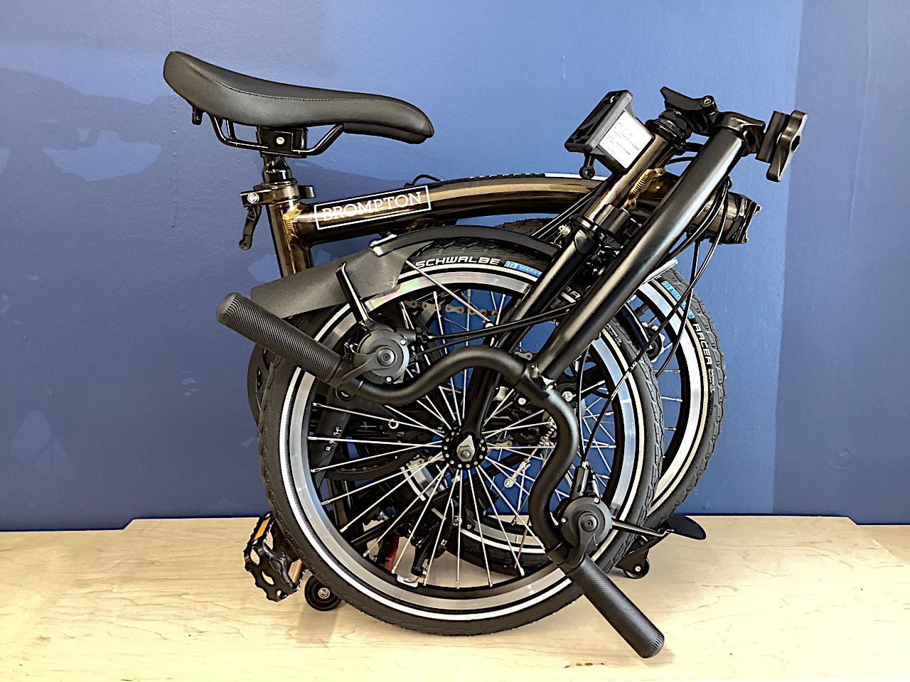 Brompton C Line Explore Mid Black Lacquer