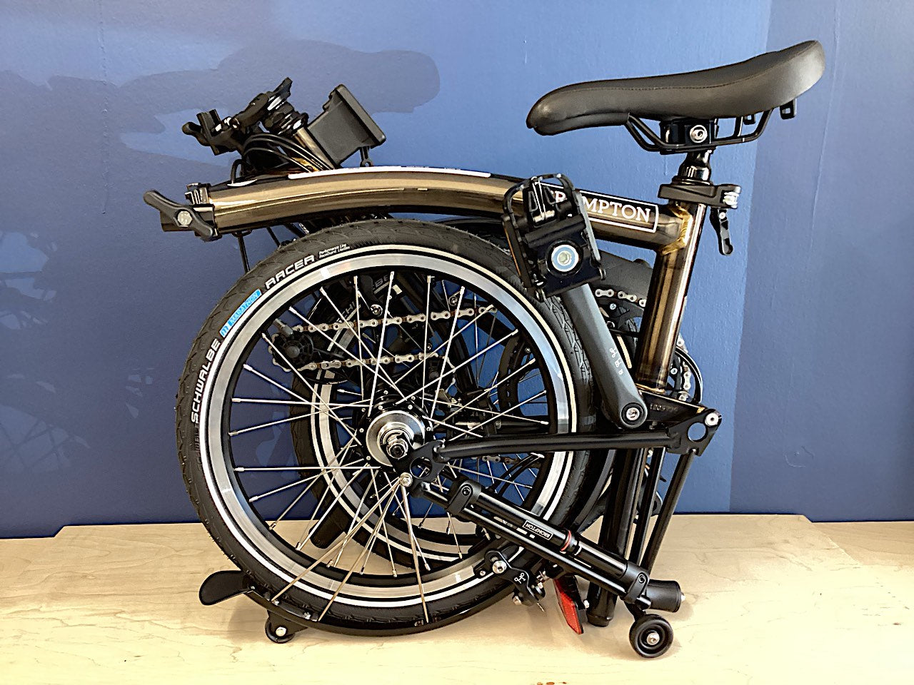 Brompton 2025 C Line Explore Mid Black Lacquer
