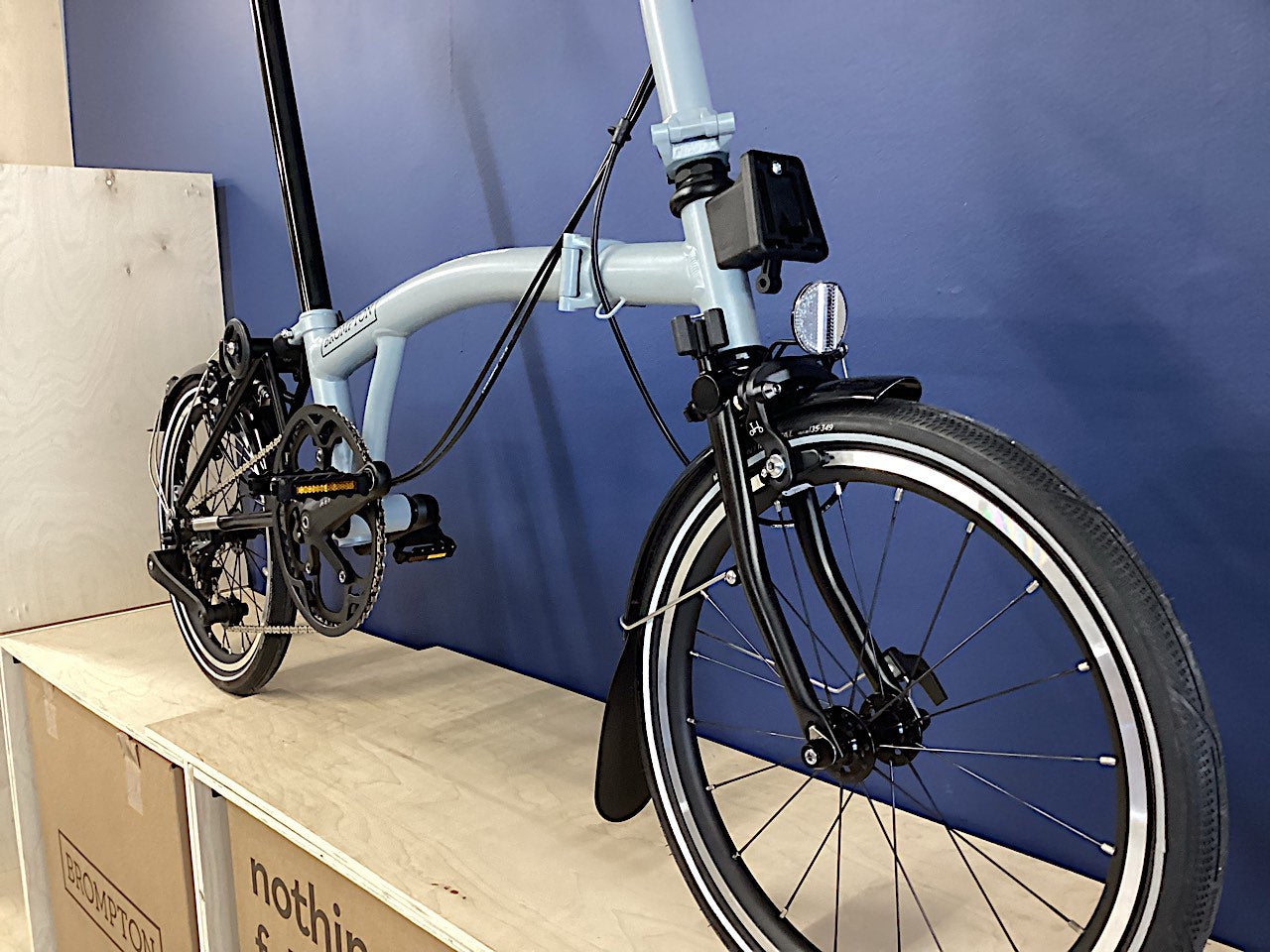 Brompton P Line Urban (4-speed) Lunar Ice