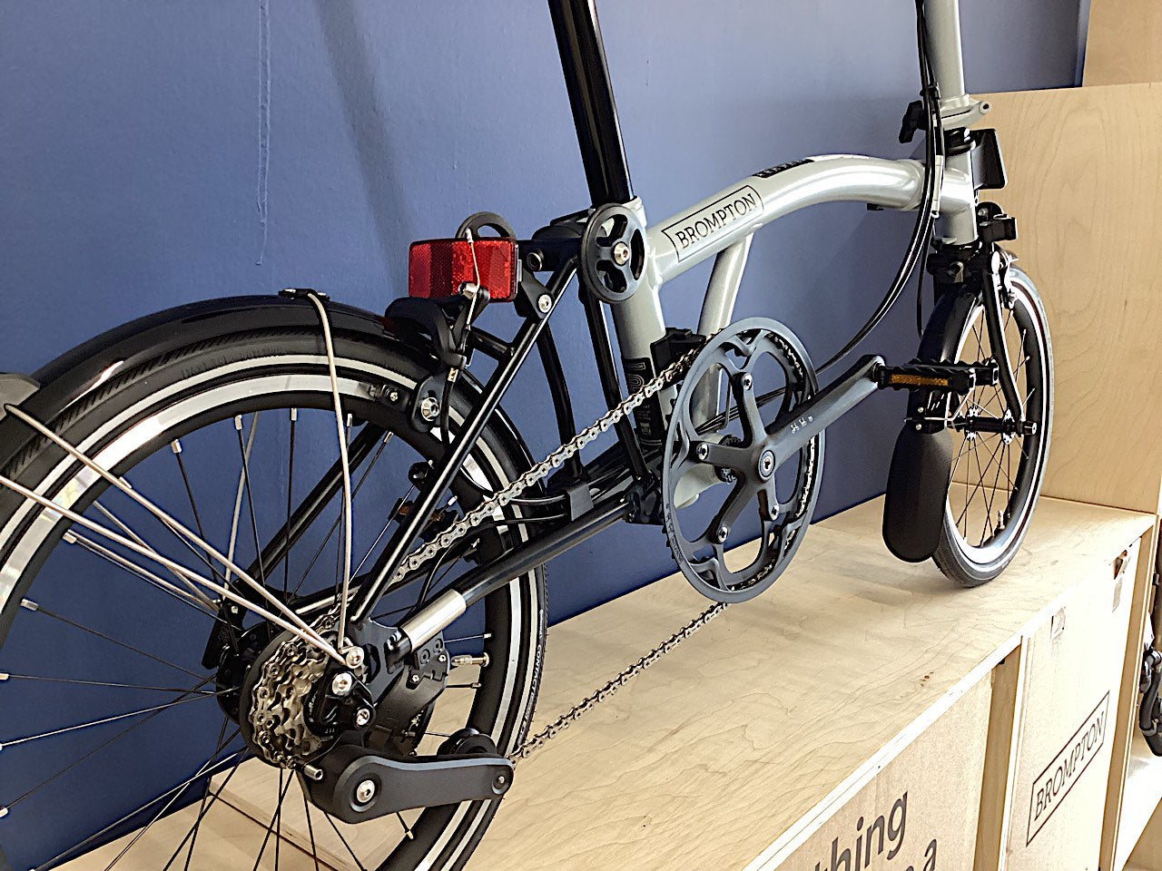 Brompton P Line Urban (4-speed) Lunar Ice