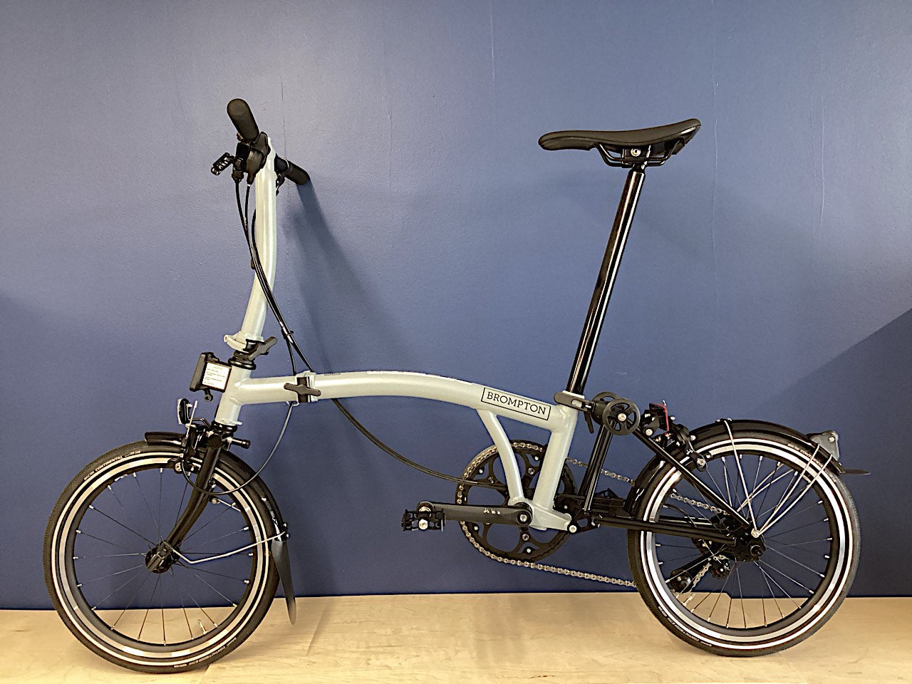Brompton P Line Urban (4-speed) Lunar Ice
