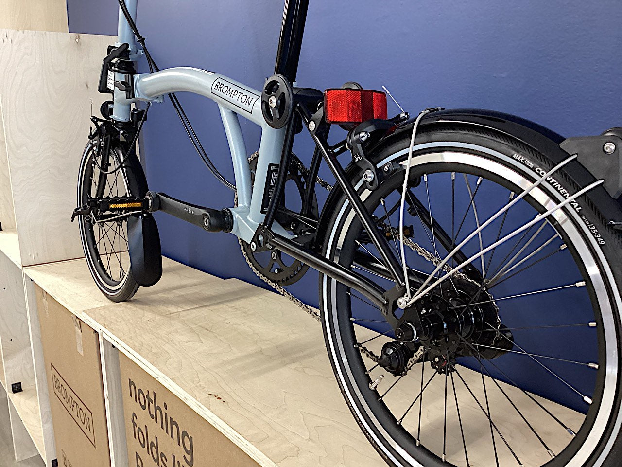 Brompton P Line Urban (4-speed) Lunar Ice