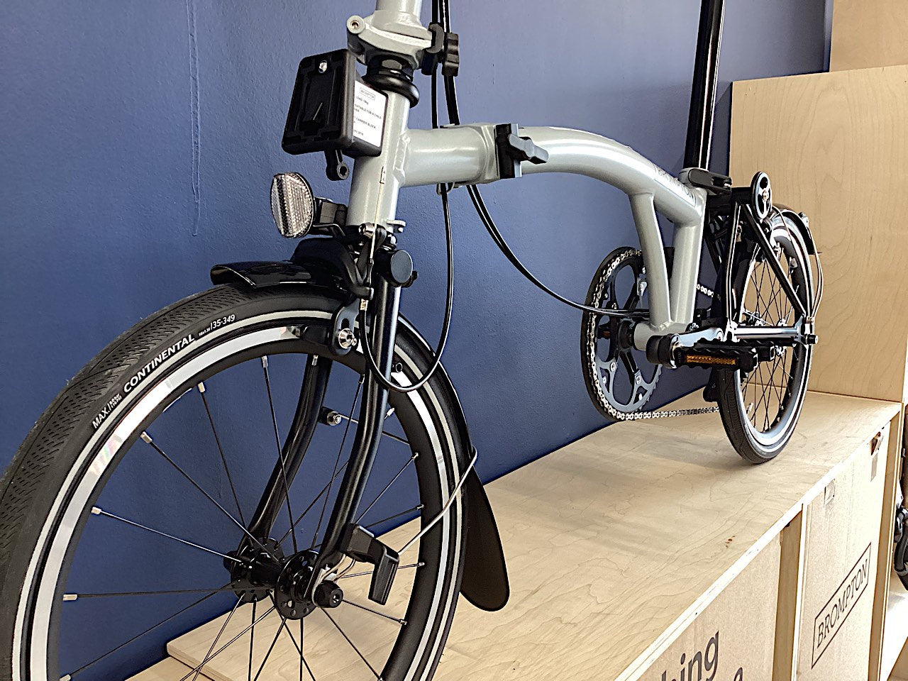 Brompton P Line Urban (4-speed) Lunar Ice