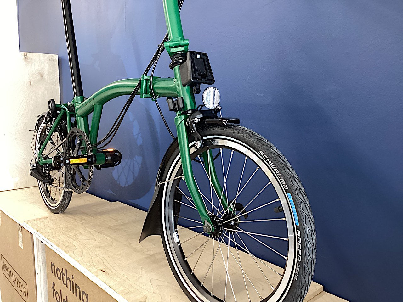 Brompton C Line Explore Low Racing Green