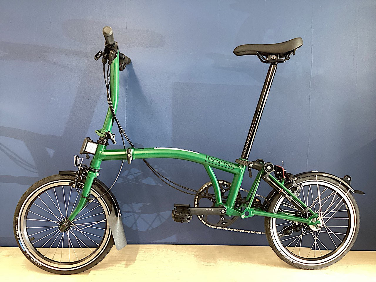 Brompton C Line Explore Low Racing Green