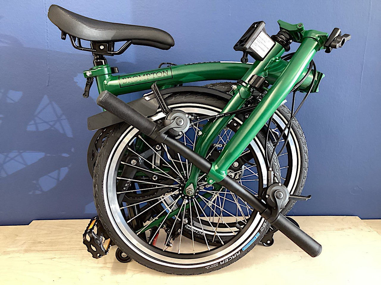 Brompton 2025 C Line Explore Low Racing Green