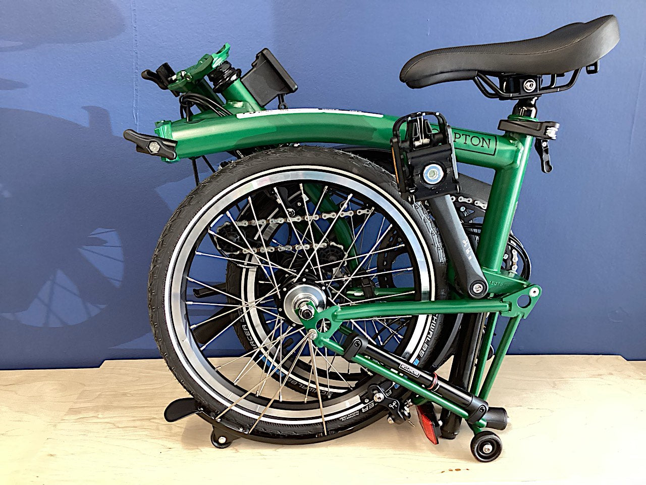 Brompton 2025 C Line Explore Low Racing Green
