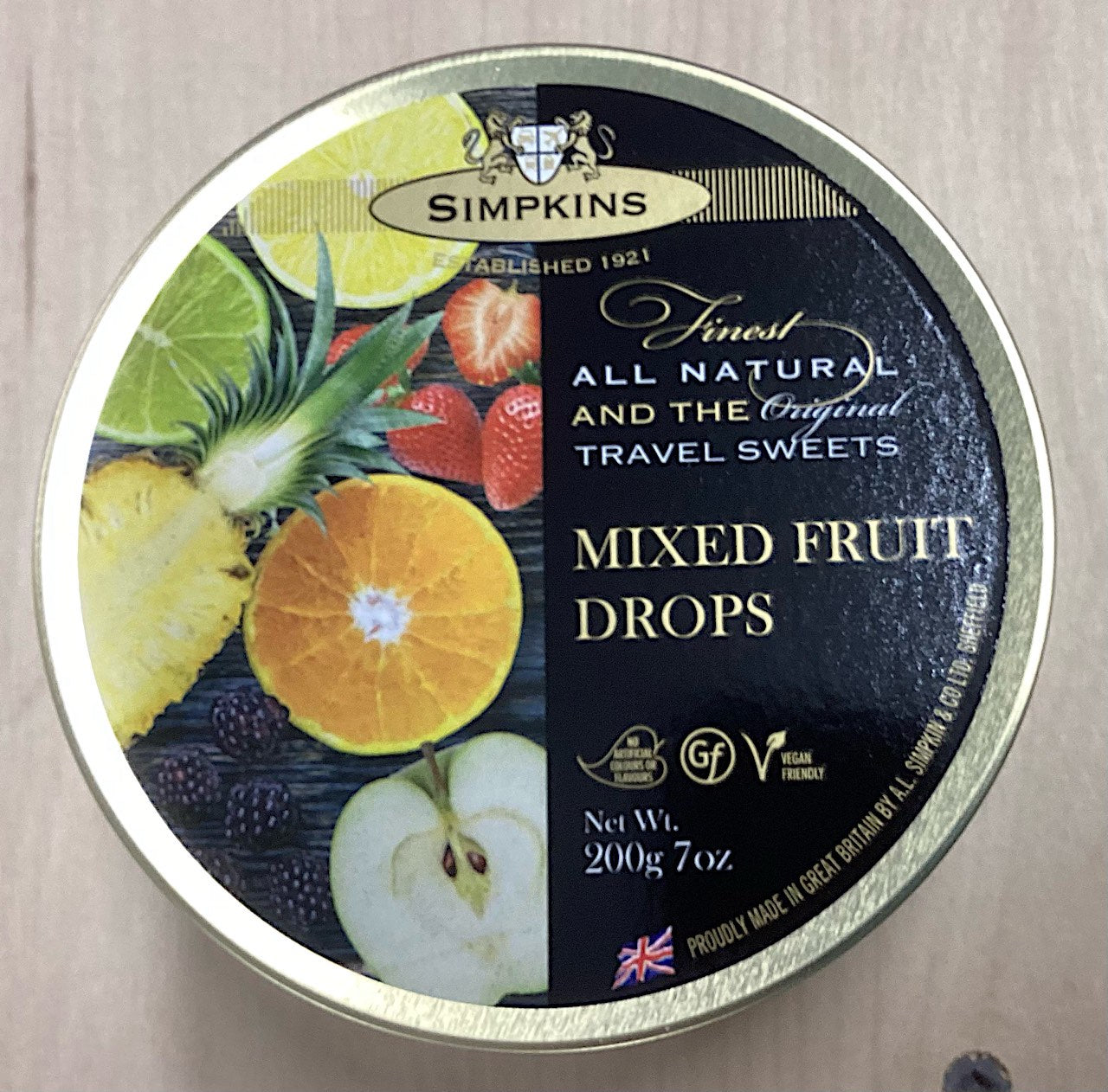 Simpkins Mixed Fruit Drops