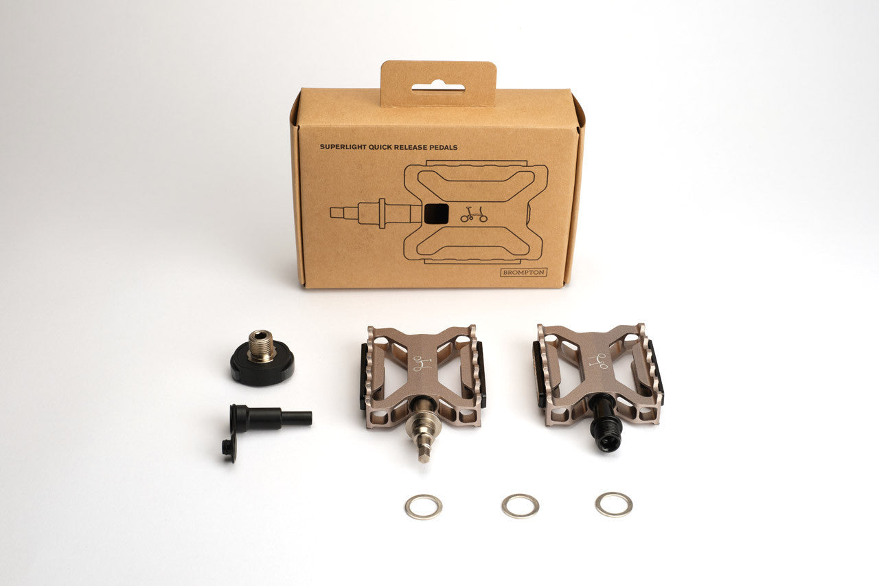 Brompton ColourLab Superlight Quick Release Pedals