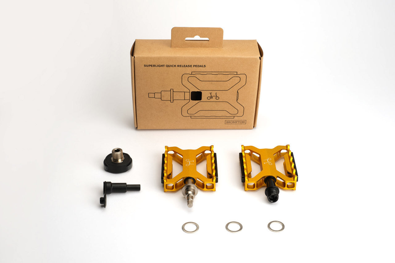 Brompton ColourLab Superlight Quick Release Pedals