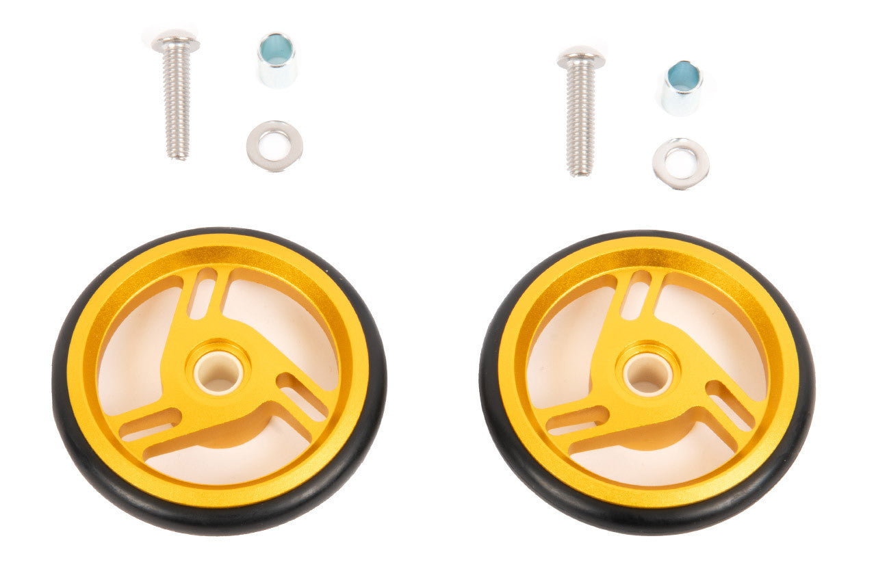 Brompton ColourLab Roller Wheel Pair - A, C, P, T Line - Gold