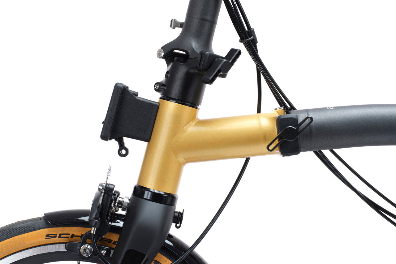 Brompton T Line Ceratech Black Gold 12-speed (Pre-order)