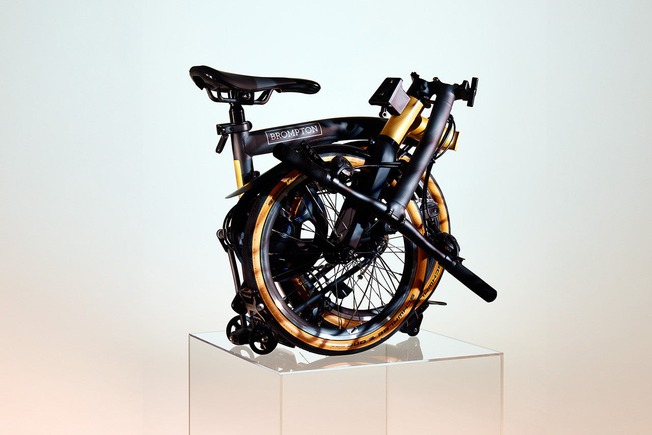 Brompton T Line Ceratech Black Gold 12-speed (Pre-order)