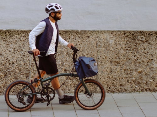 Brompton G Line with Roller Frame Adventure Orange