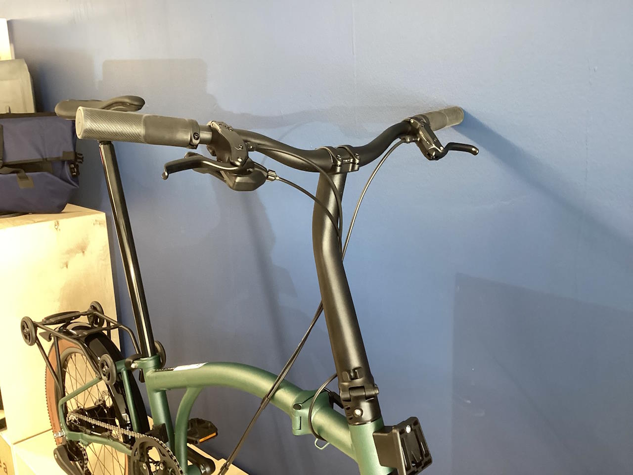 Brompton G Line with Roller Frame Forest Green