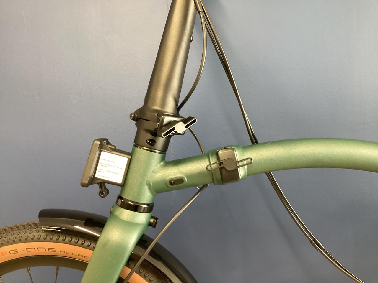 Brompton G Line with Roller Frame Forest Green
