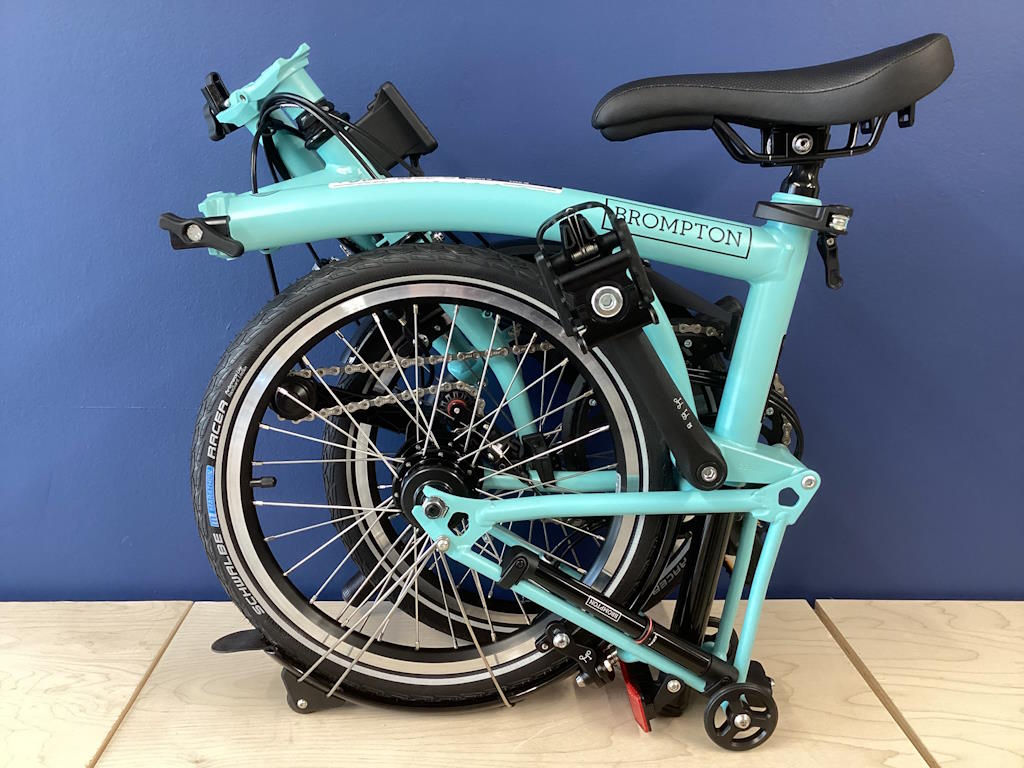 Brompton 2025 C Line Mk6 (12-speed) High Turkish Green
