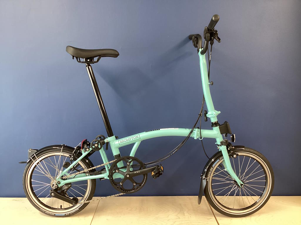 Brompton 2025 C Line Mk6 (12-speed) High Turkish Green