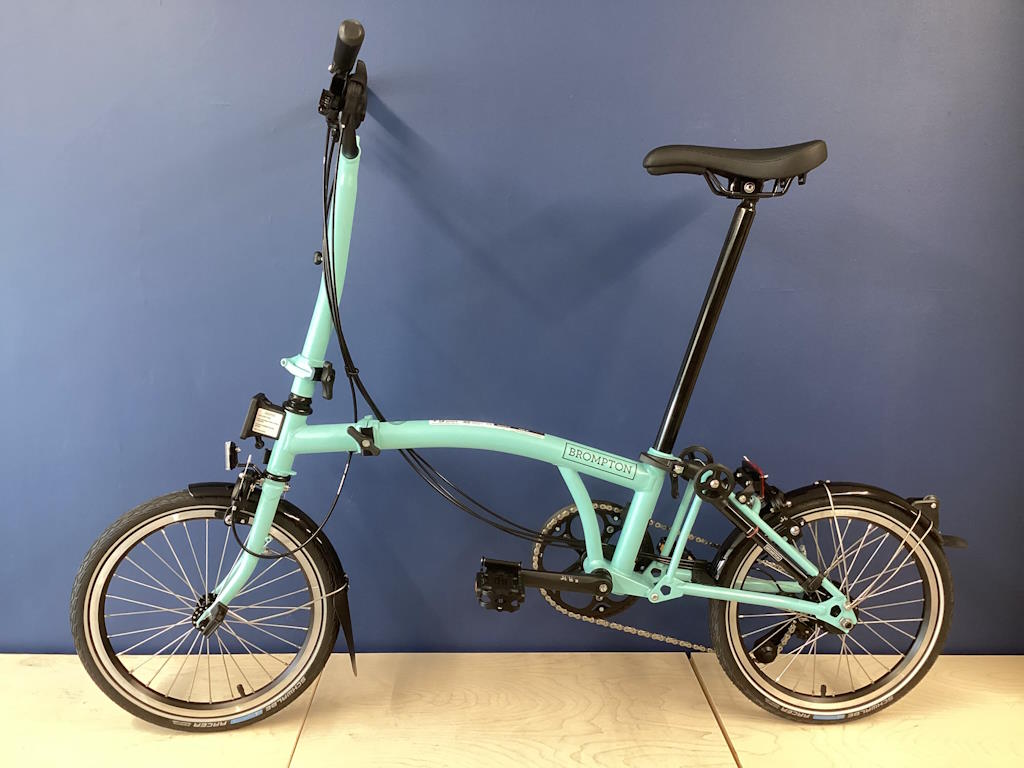 Brompton 2025 C Line Mk6 (12-speed) High Turkish Green