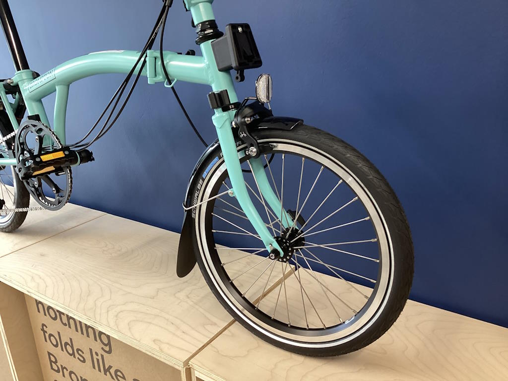Brompton 2025 C Line Mk6 (12-speed) High Turkish Green
