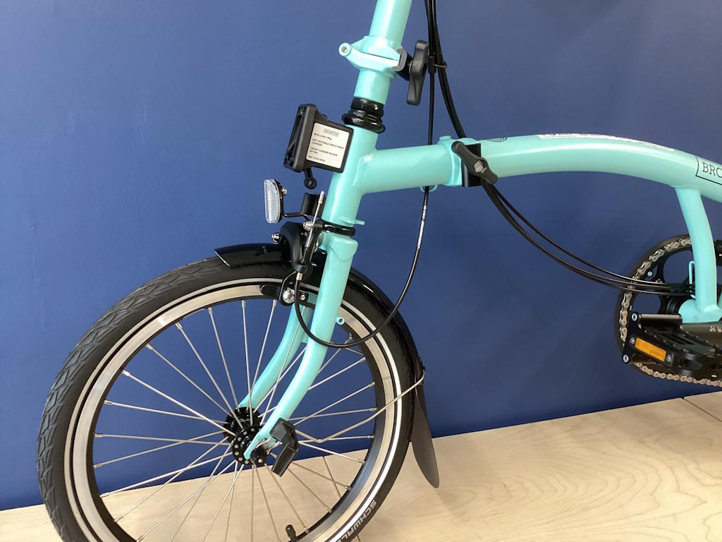 Brompton 2025 C Line Mk6 (12-speed) High Turkish Green