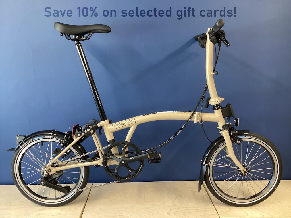 Brompton C Line Mk6 (12-speed) Low Dune Sand