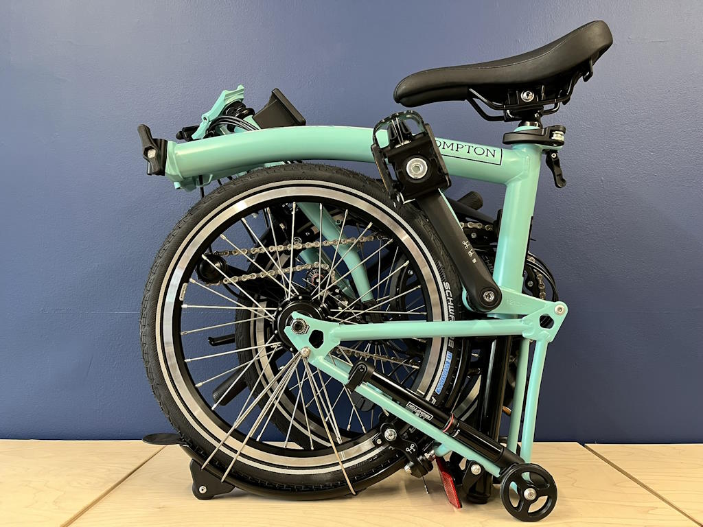 Brompton 2025 C Line Mk6 (12-speed) Low Turkish Green