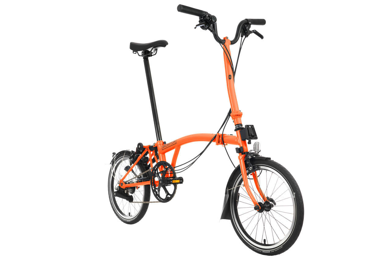 Brompton 2025 C Line Explore Sunset Orange Pre-order